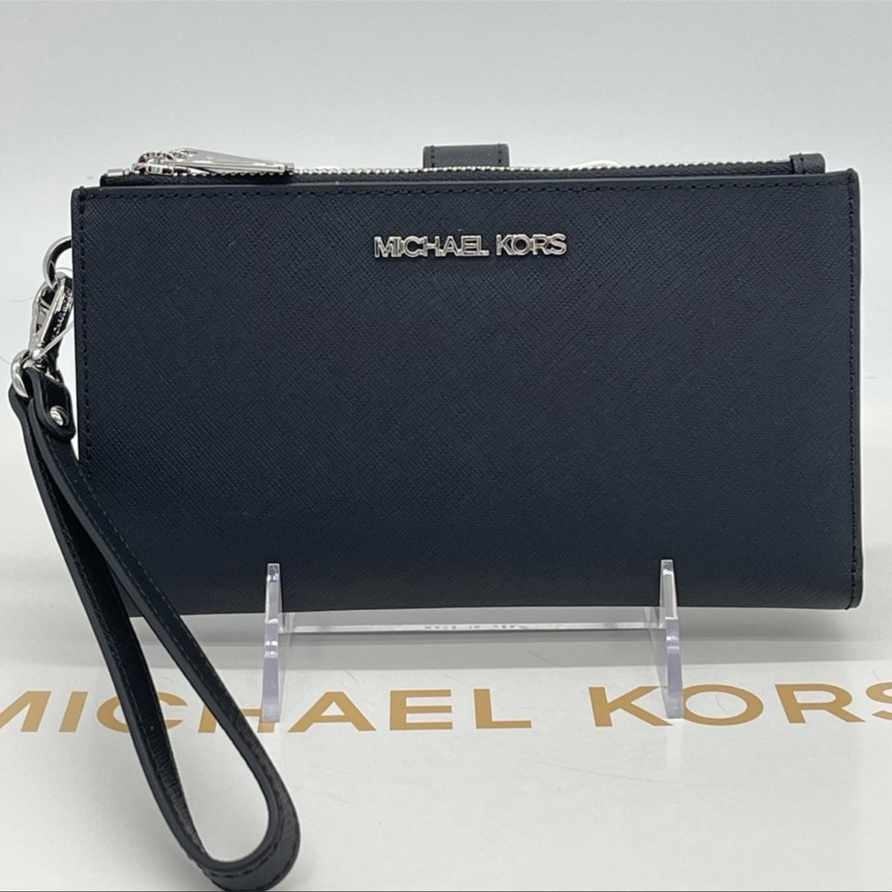 Michael Kors Large Double Zip Wallet Wristlet - Picture 2 of 11